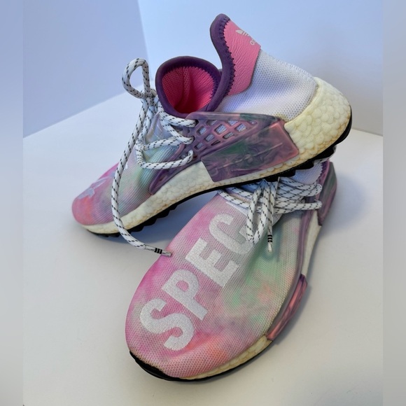 adidas Human Race NMD Pharrell Holi Festival (Pink Glow) Mens 7 woman’s 8.5/9 main image 5